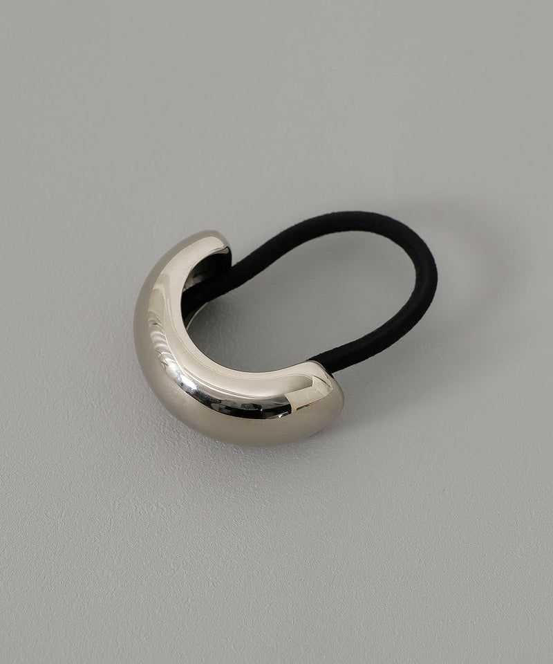 金属アレルギー対応 メタルモチーフ ヘアゴム サージカルステンレス