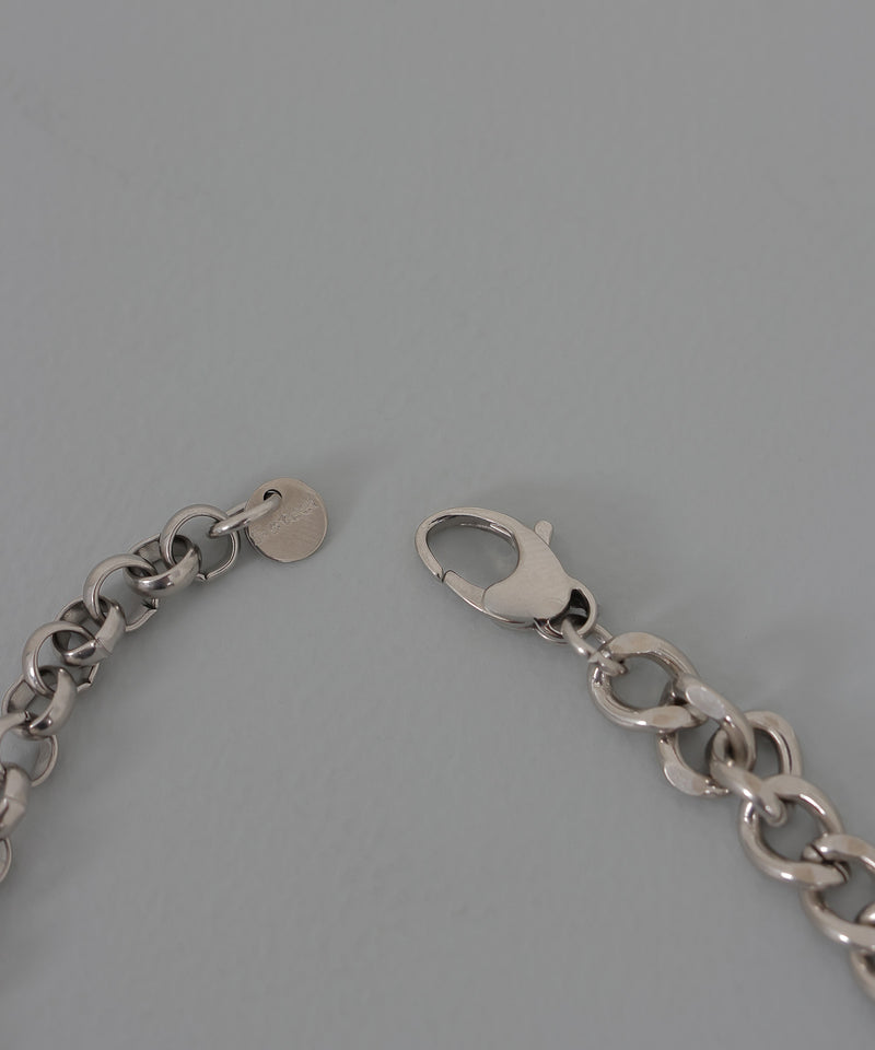 金属アレルギー対応 デザインチェーンネックレス サージカルステンレス