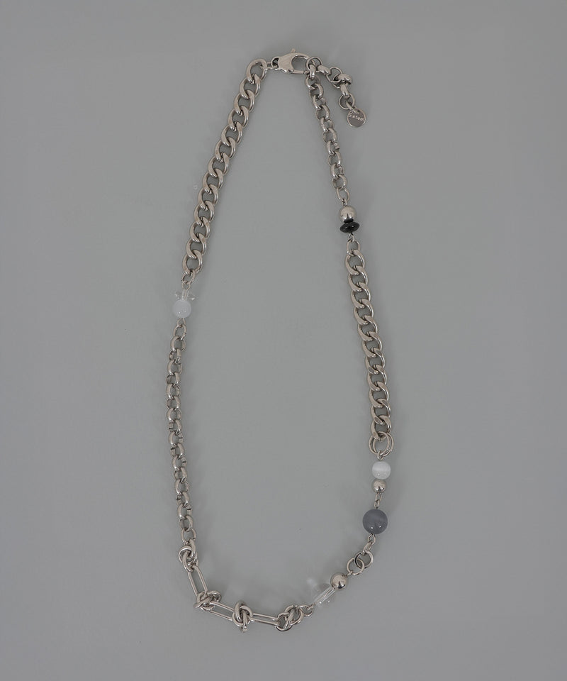 金属アレルギー対応 デザインチェーンネックレス サージカルステンレス