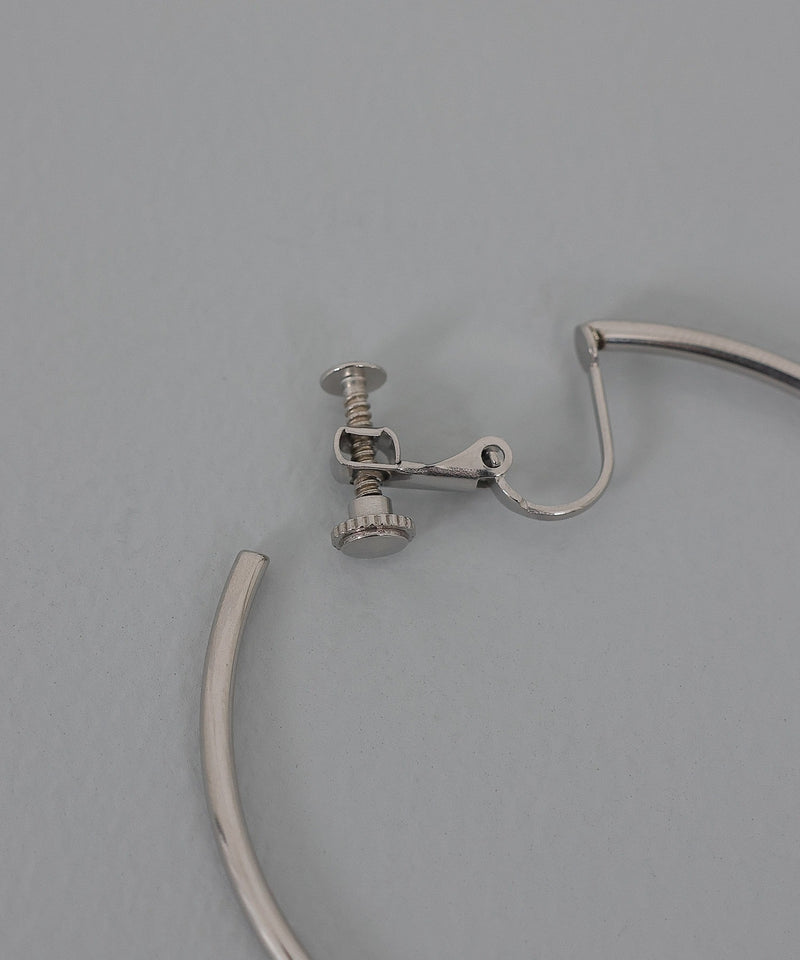 金属アレルギー対応 フープイヤリング 20mm サージカルステンレス