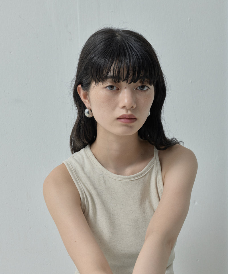 【ORLEAN】 メタルボールピアス 大ぶり