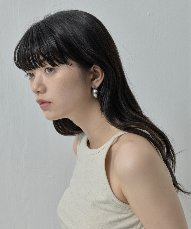 【ORLEAN】 メタルボールピアス 大ぶり