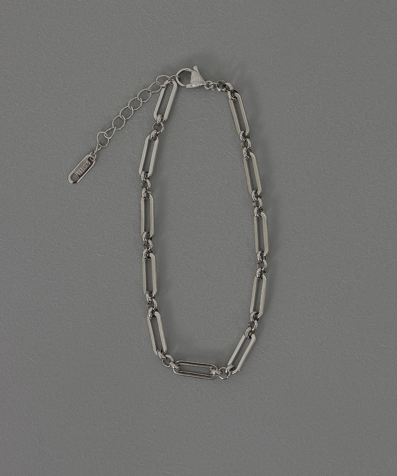 金属アレルギー対応 デザインチェーンアンクレット サージカルステンレス