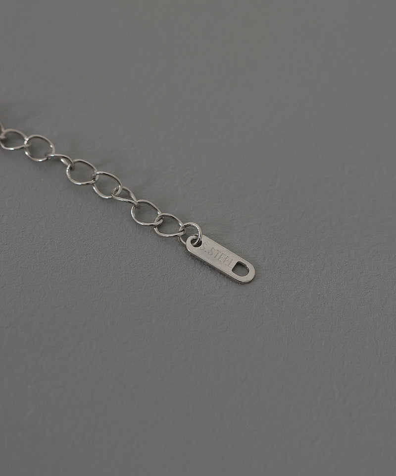 金属アレルギー対応 デザインチェーンアンクレット サージカルステンレス