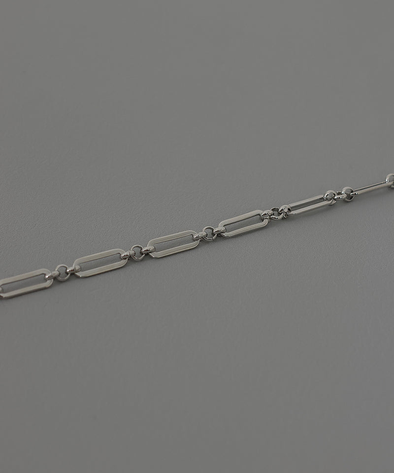 金属アレルギー対応 デザインチェーンアンクレット サージカルステンレス