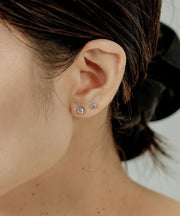 カラー：シルバー　直径：4mm<br>カラー：シルバー　直径：3mm