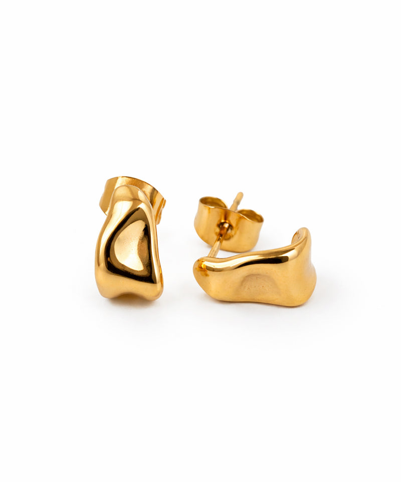【ORLEAN】たたきデザインミニピアス