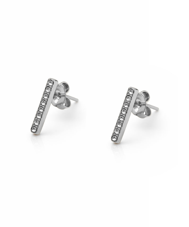 【ORLEAN】ラインビジューピアス