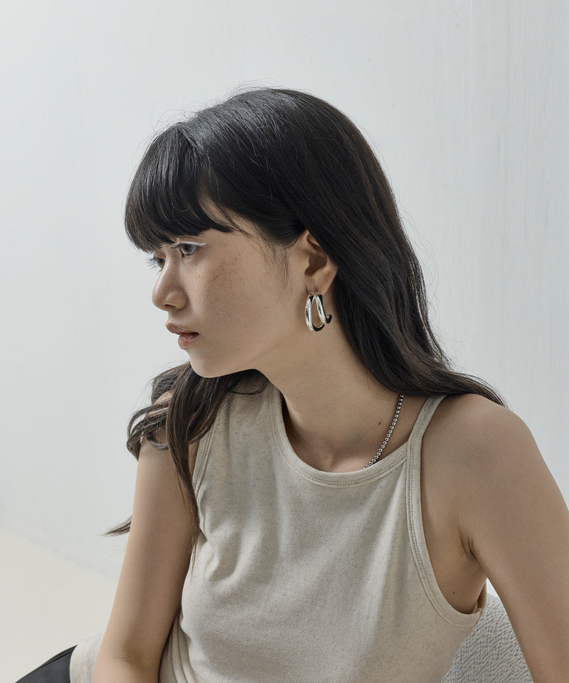 【ORLEAN】ダブルフープピアス