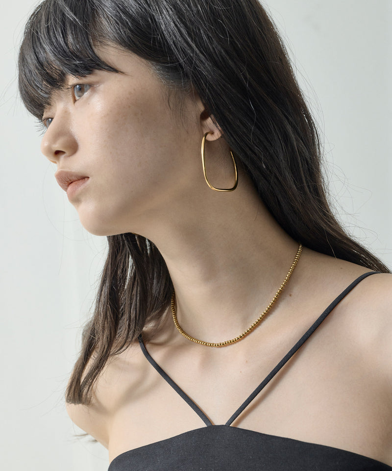 【ORLEAN】シンプルボールネックレス 3mm
