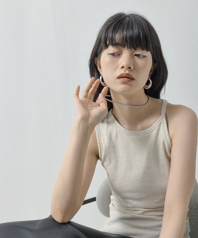 【ORLEAN】シンプルボールネックレス 4mm