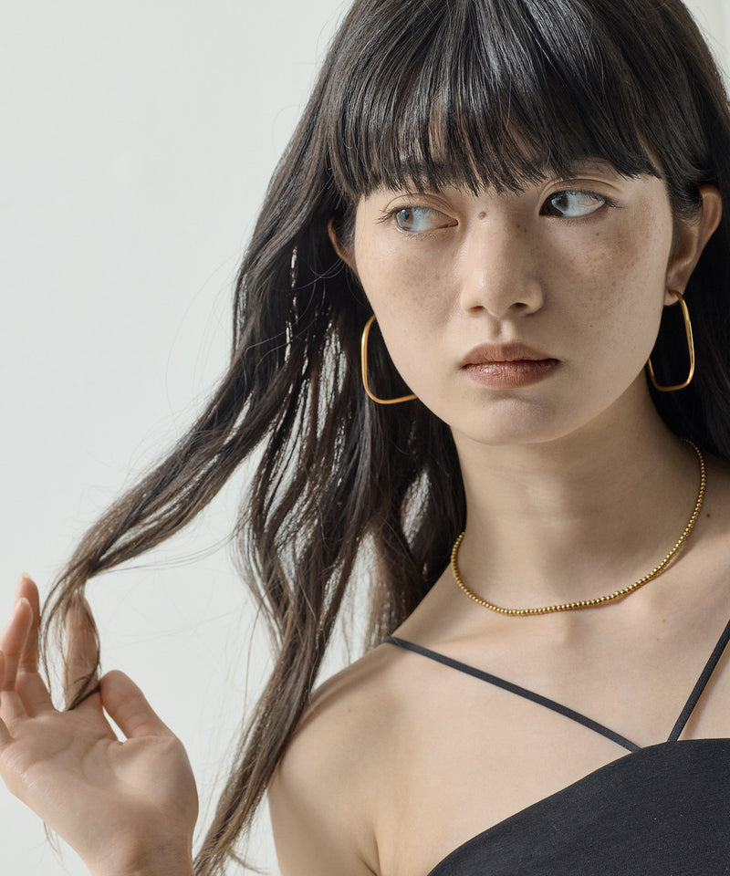 【ORLEAN】デザインフープピアス