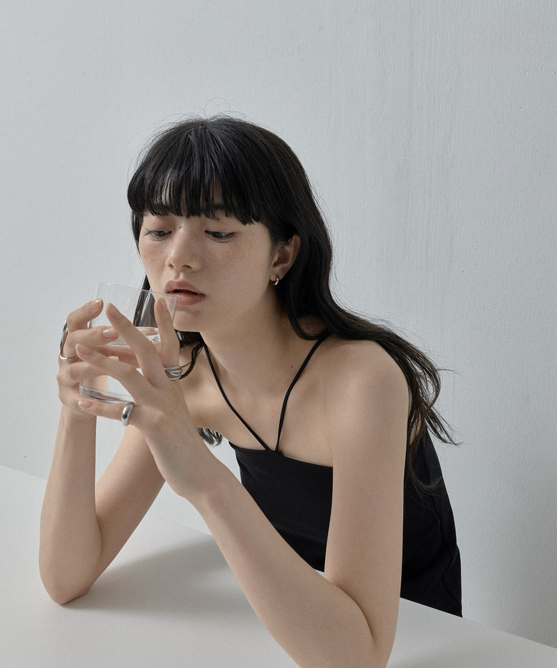 【ORLEAN】ワイドミニフープピアス