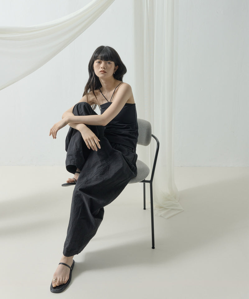 【ORLEAN】ドロップフープピアス