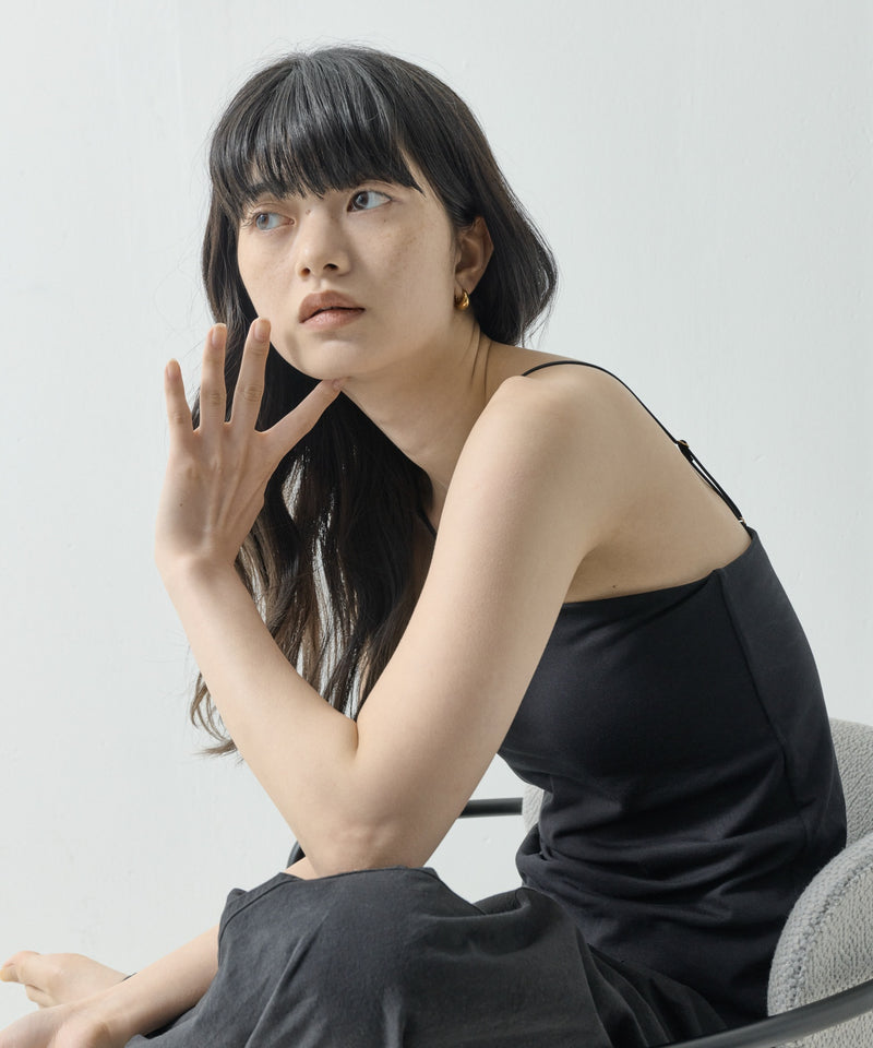 【ORLEAN】ドロップフープピアス