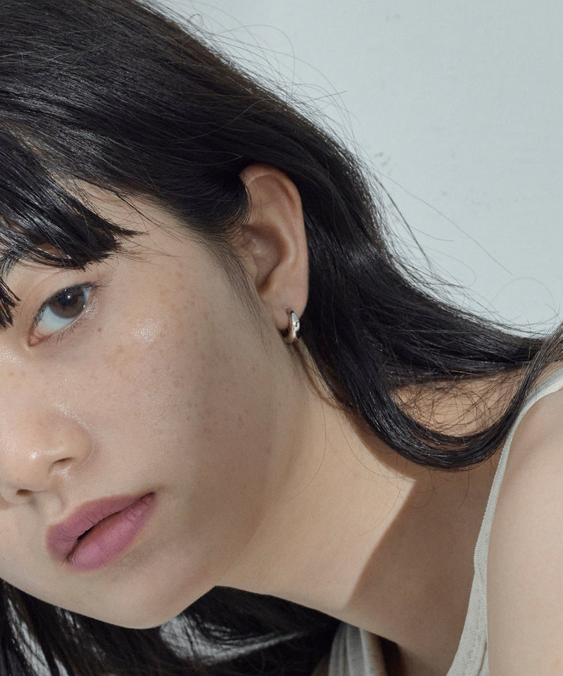 【ORLEAN】ドロップミニフープピアス