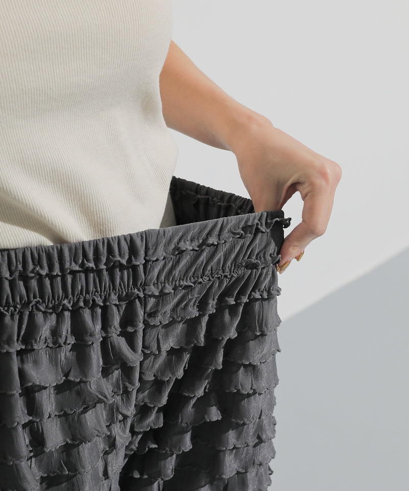 ティアードフリルパンツ