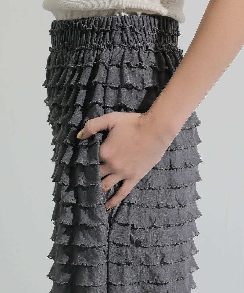 ティアードフリルパンツ