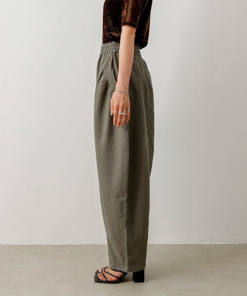 ポケット タック ドロストパンツ