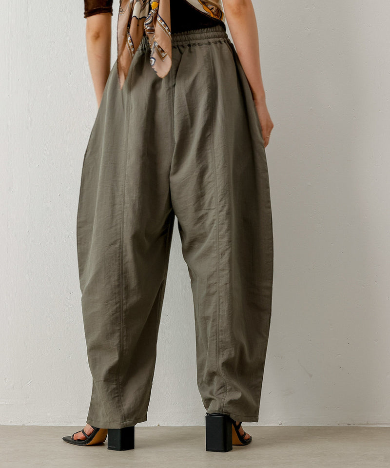 ポケット タック ドロストパンツ