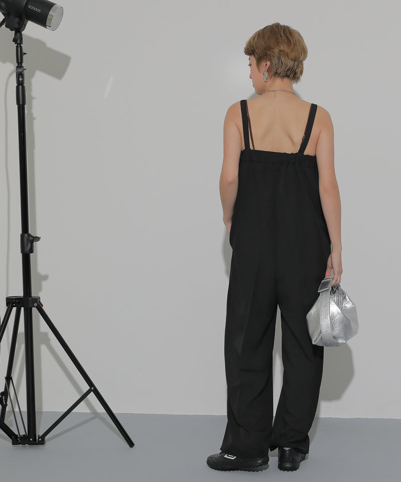 スーツ地 ツイルベア サロペット