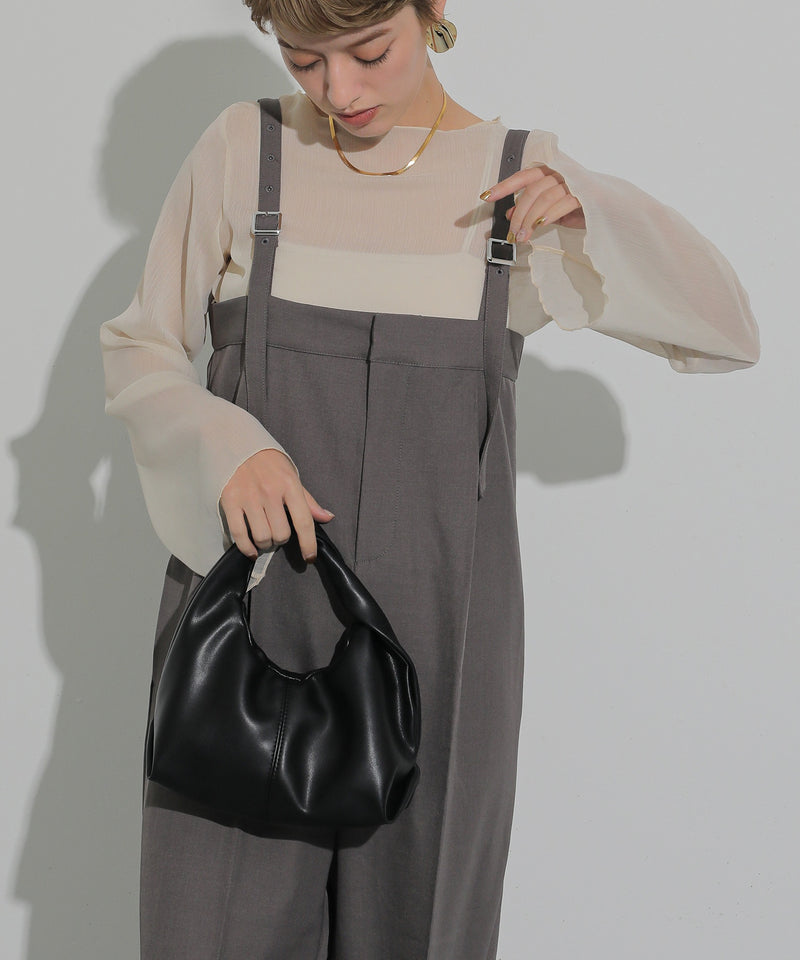 スーツ地 ツイルベア サロペット