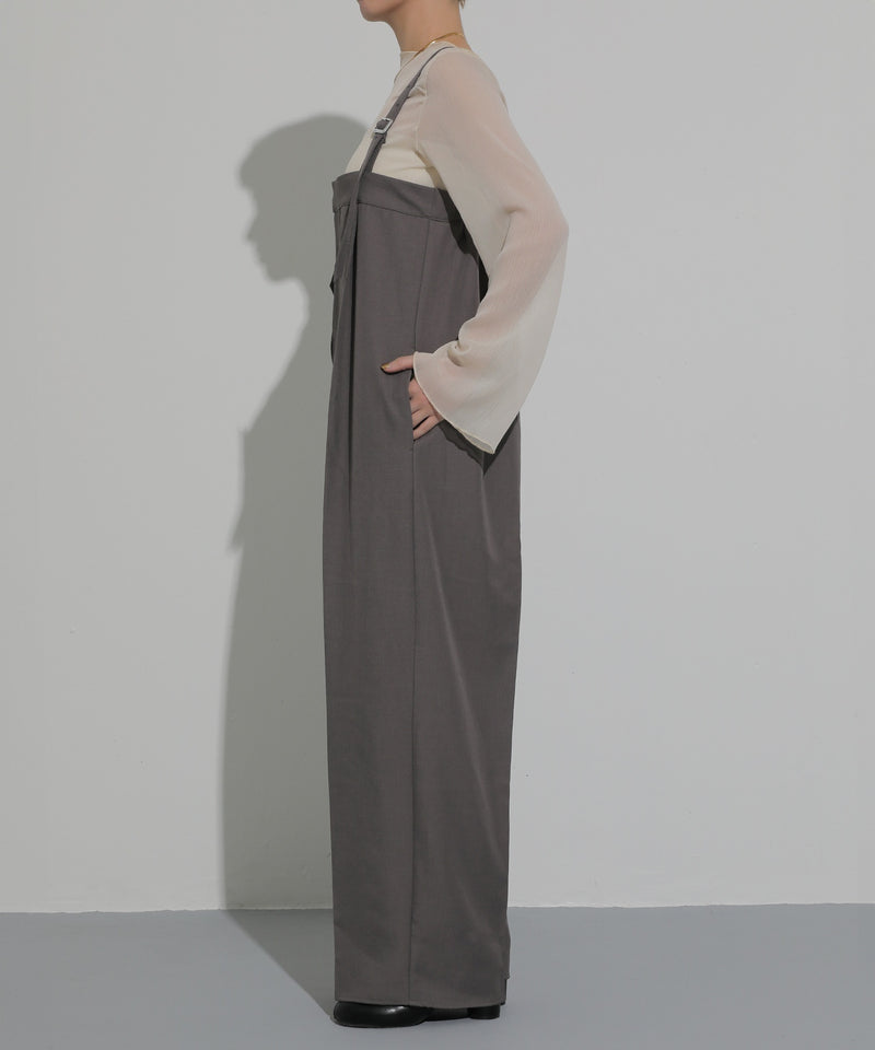 スーツ地 ツイルベア サロペット