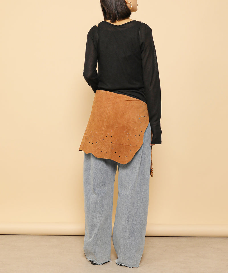 2set シアーリブ ロンT タンク トップスセット