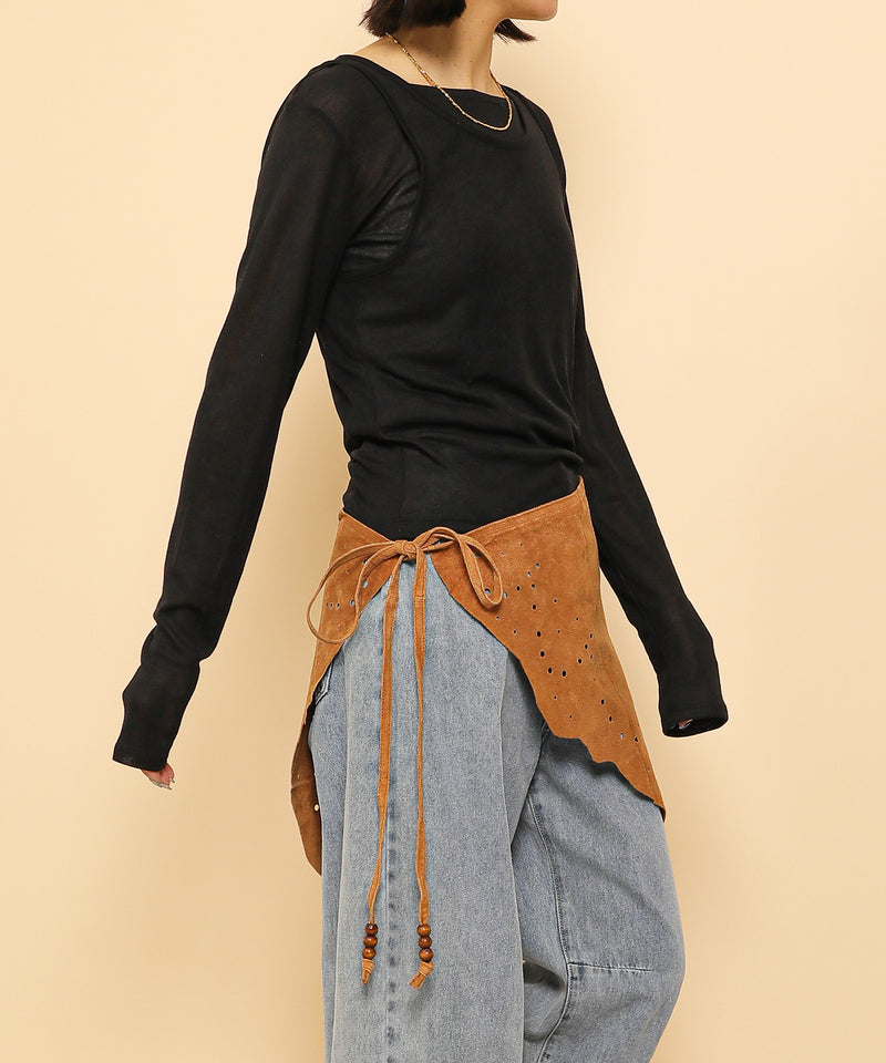 2set シアーリブ ロンT タンク トップスセット