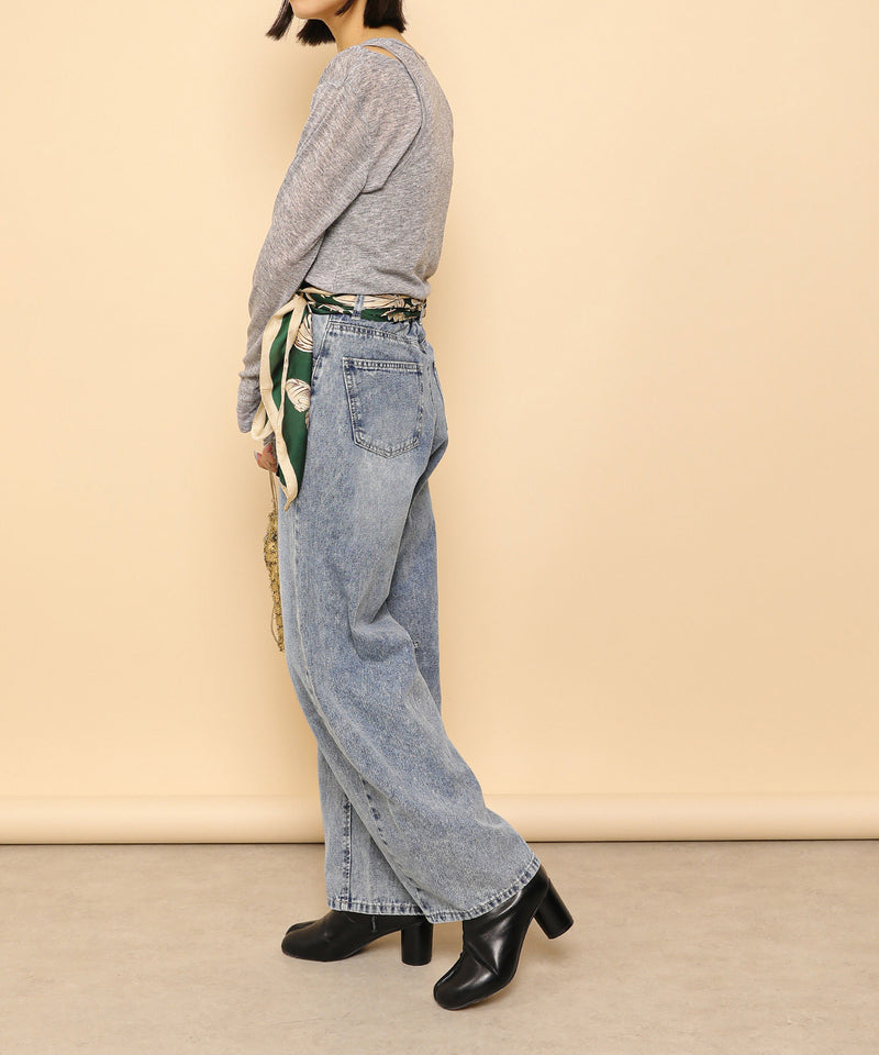 2set シアーリブ ロンT タンク トップスセット