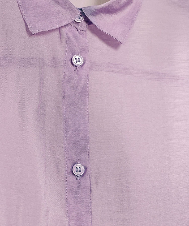 【定番の頼れる一枚】シアー ボリュームスリーブ シャツ