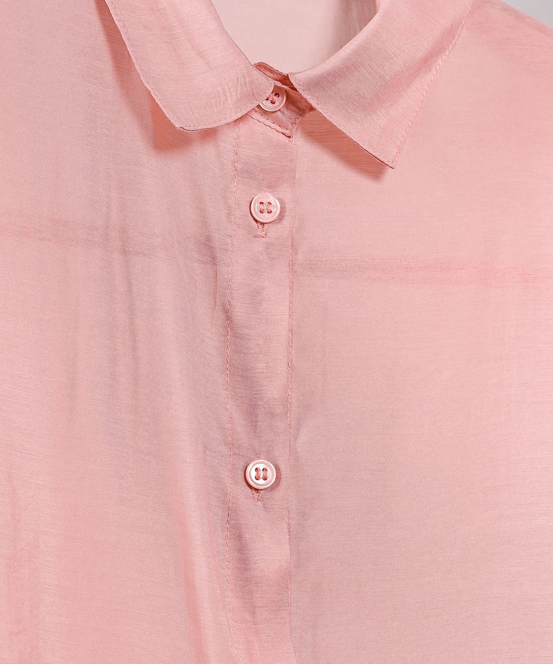 【定番の頼れる一枚】シアー ボリュームスリーブ シャツ