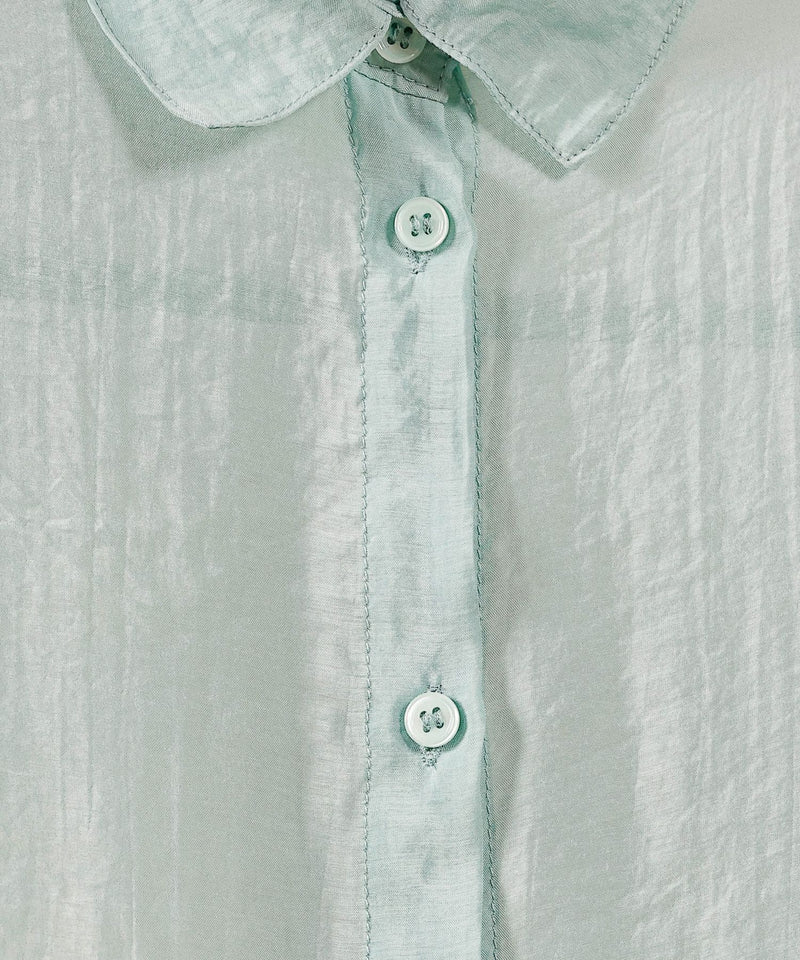 【定番の頼れる一枚】シアー ボリュームスリーブ シャツ