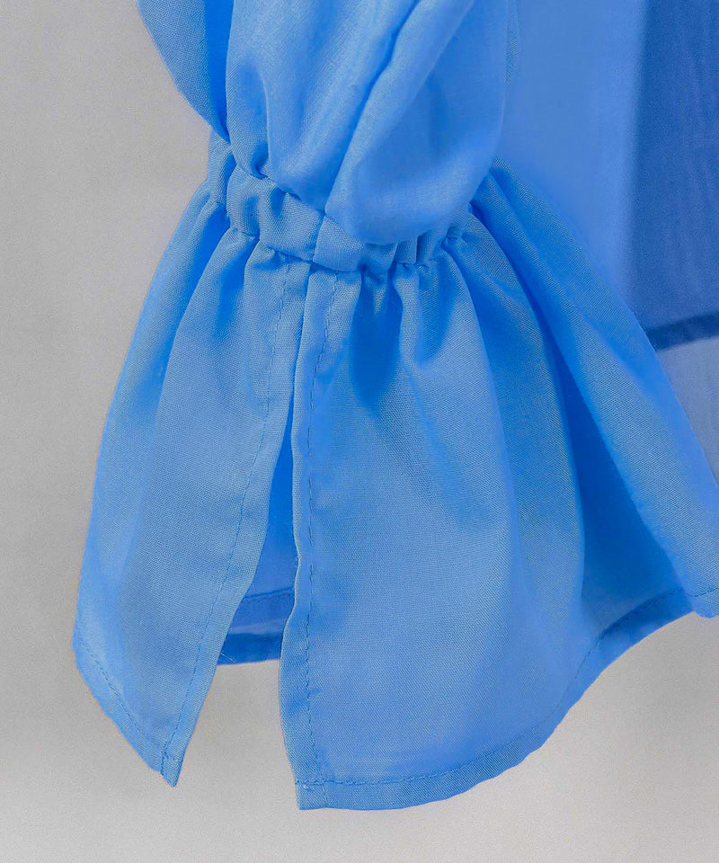 【顔まわり華やぐ】フリルブラウス レディース 通勤 春