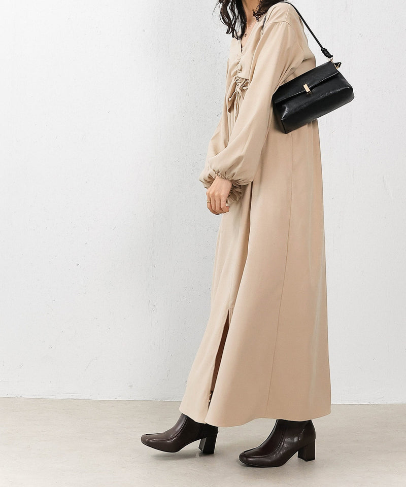 【2点セットで着回し力抜群！】前後2WAY セットアップ キャミワンピース