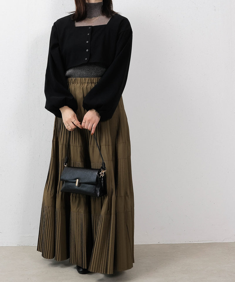 【2点セットで着回し力抜群！】前後2WAY セットアップ キャミワンピース