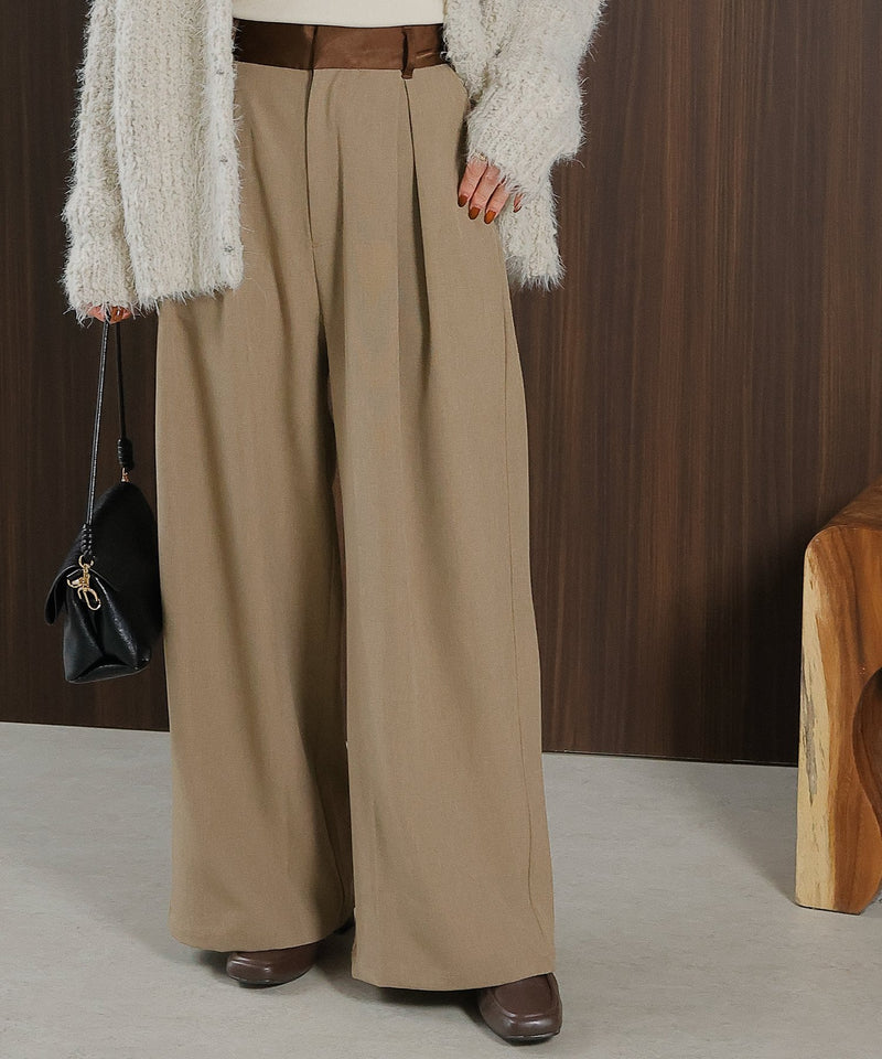 ベージュ<br>身長 : 163cm