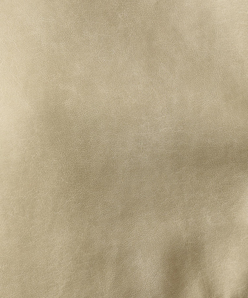 合成皮革 ステンカラー オーバーサイズ ヴィンテージライク ブルゾン