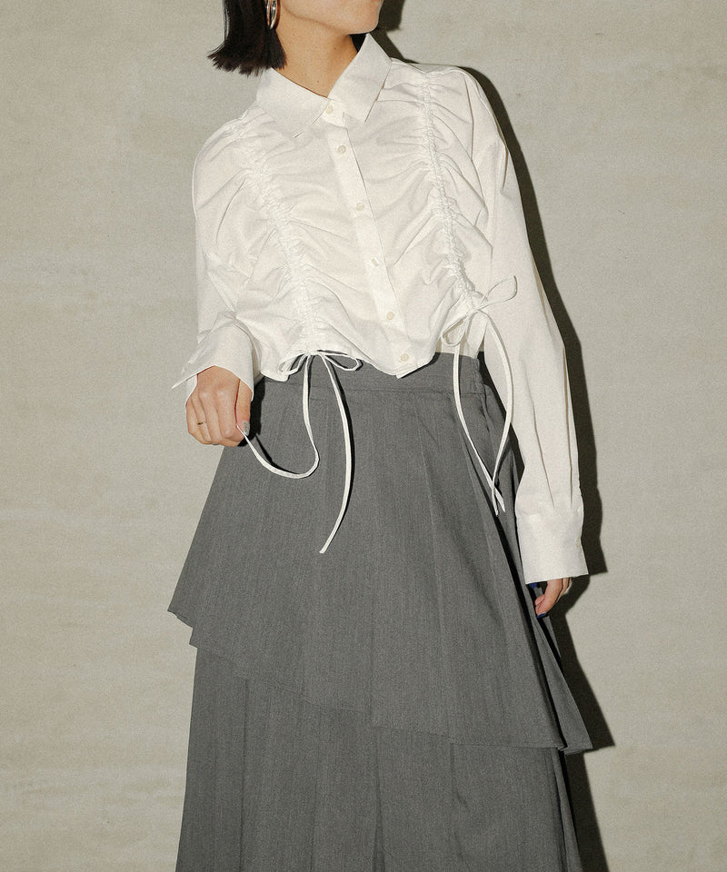 ホワイト<br>身長 : 163cm