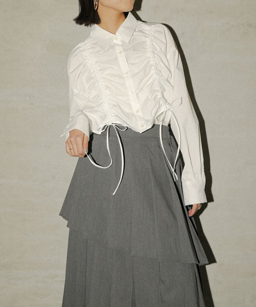 ホワイト<br>身長 : 163cm