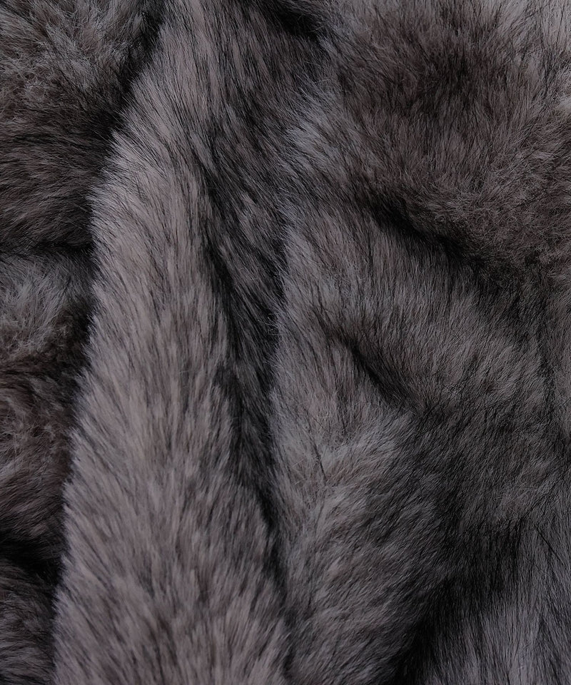 【冬映えファー】ミックスファーコート