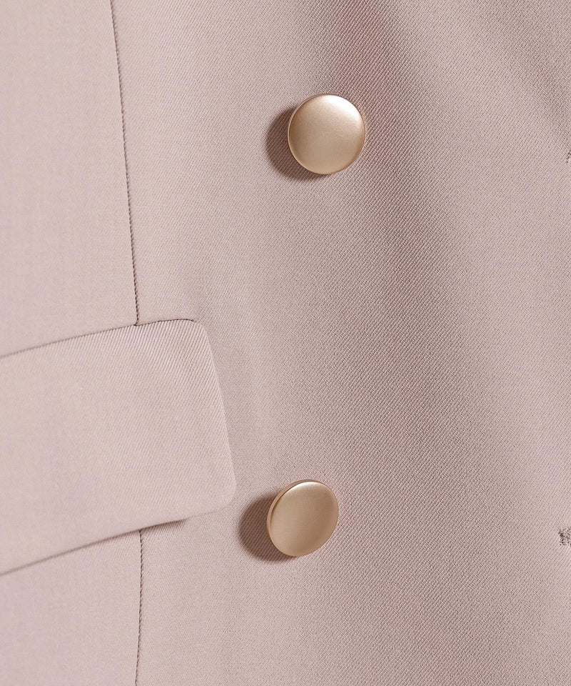 【オンもオフも頼れる一着】ダブルテーラードジャケット