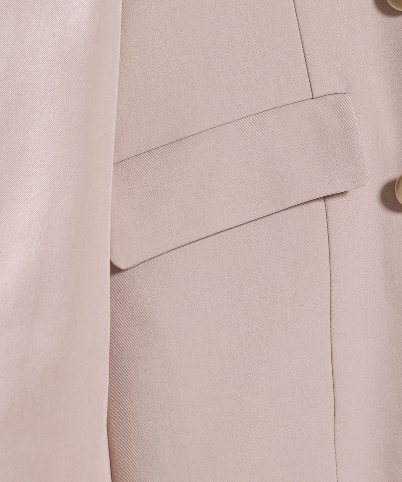 【オンもオフも頼れる一着】ダブルテーラードジャケット