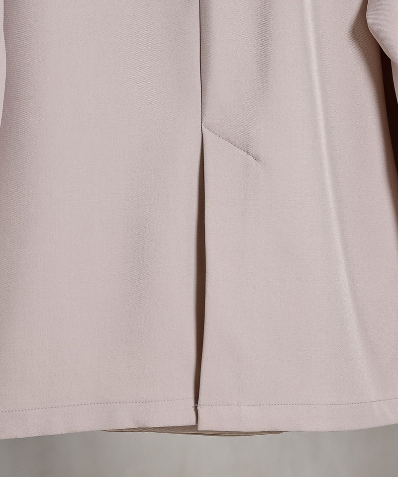 【オンもオフも頼れる一着】ダブルテーラードジャケット