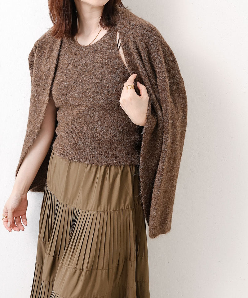 ブラウン<br>身長 : 161cm