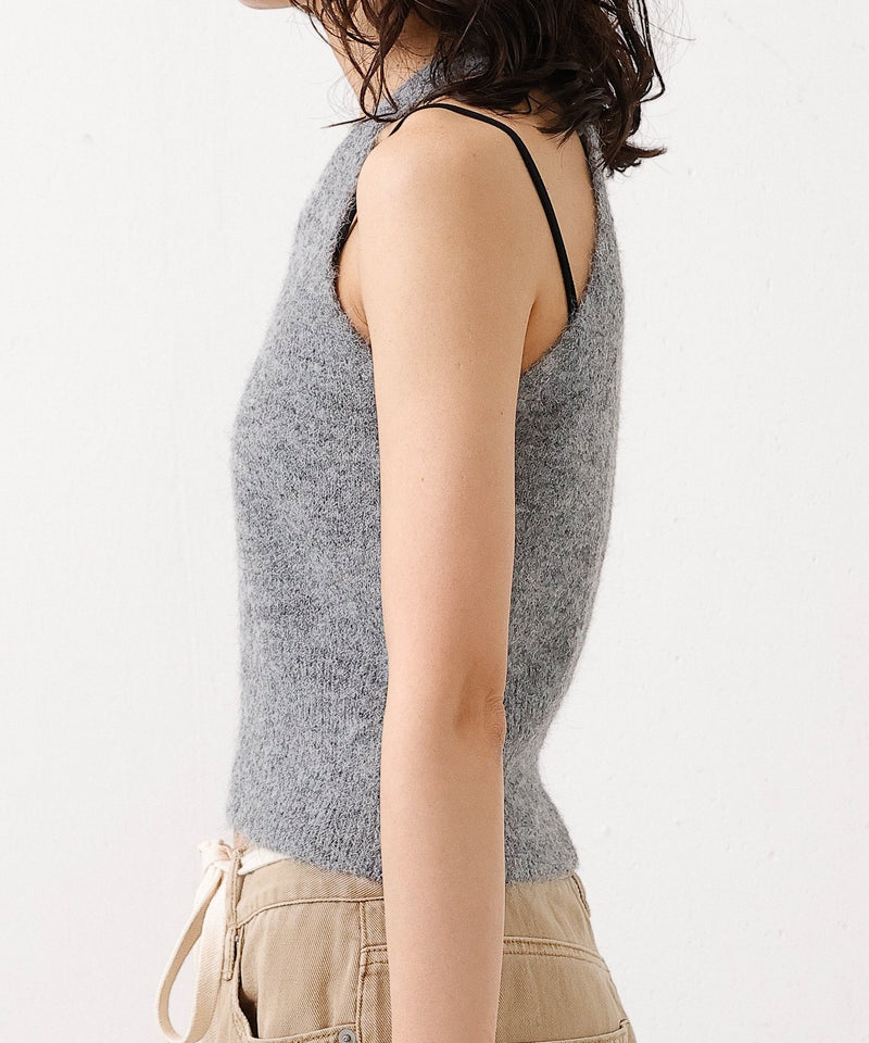 ニットキャミソール カーディガン 2点セット