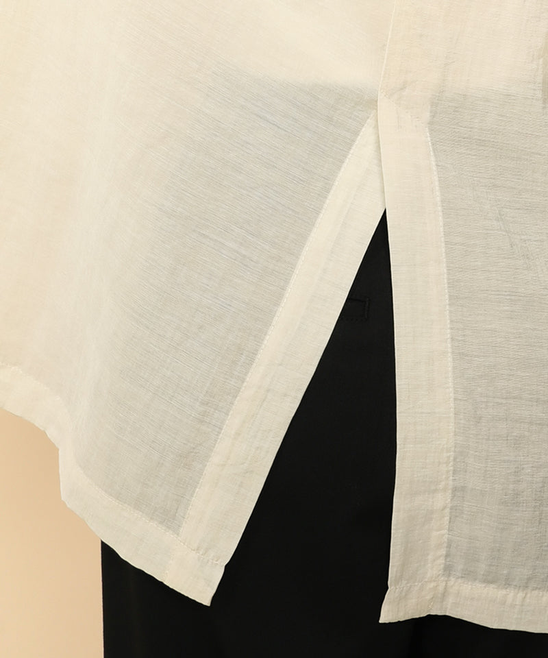 シアー テーラード ジャケット