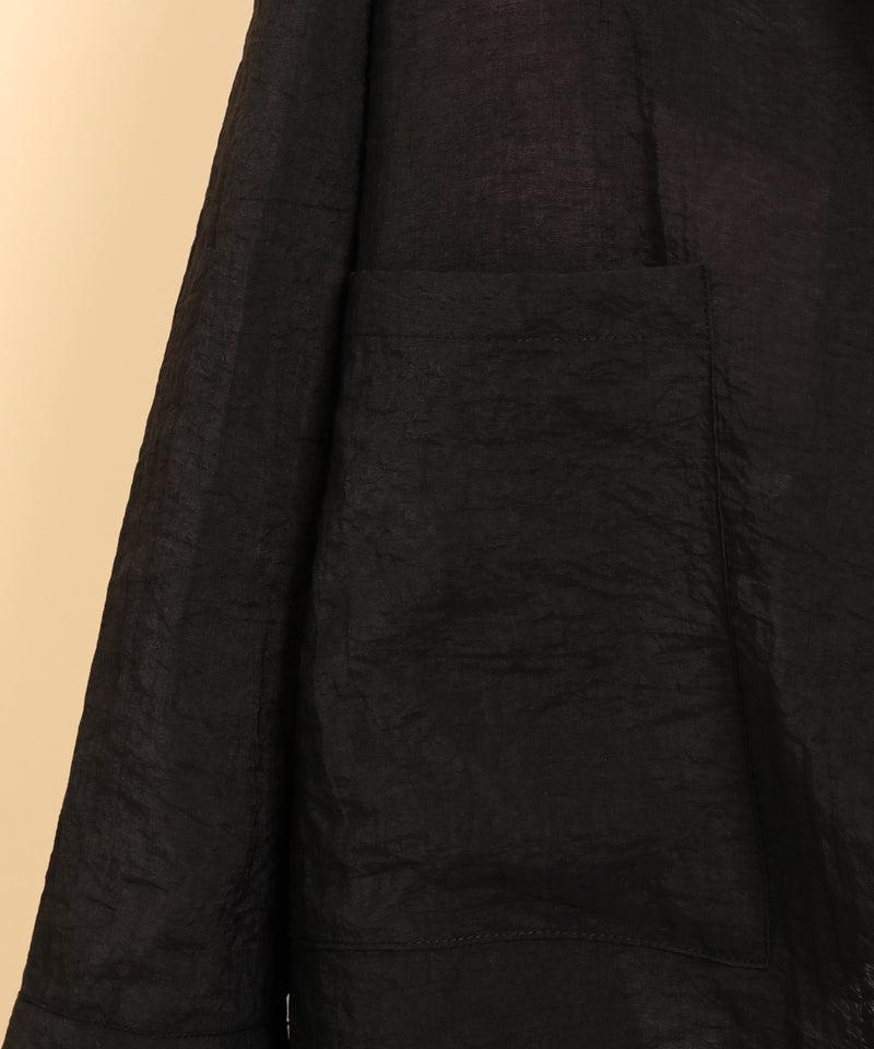 シアー テーラード ジャケット