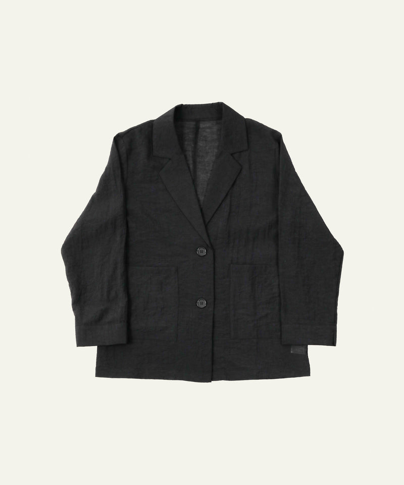 シアー テーラード ジャケット