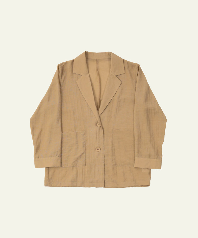 シアー テーラード ジャケット